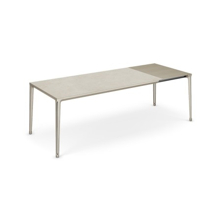 TAVOLO BOULEVARD ARGILE DRIVE 160/220X90X75H - PIANO OSLO