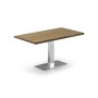 TAVOLO ELVIS WOOD 140x80x75h - BORDO IRREGOLARE (S)