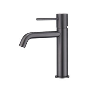 MONZA BLACK GUN SINGLE LEVER BASIN FAUCET METAL