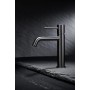 MONZA BLACK GUN SINGLE LEVER BASIN FAUCET METAL