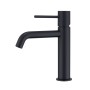 MONZA SINGLE-LEVER BLACK MATT BASIN FAUCET
