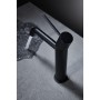 MONZA SINGLE-LEVER BLACK MATT BASIN FAUCET