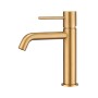 MONZA SINGLE-LEVER BASIN MIXER BRUSHED GOLD