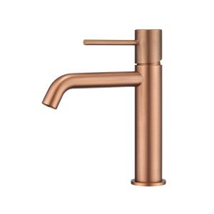 MONZA MONOMANDO LAVABO ORO ROSA SPAZZOLATO