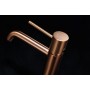 MONZA SINGLE-HANDLE FAUCET BRUSHED ROSE GOLD