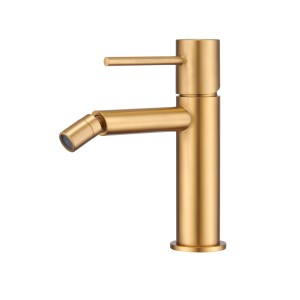 MONZA SINGLE-LEVER BIDET BRUSHED GOLD