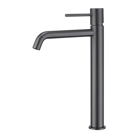 MONZA HIGH SINGLE-HANDLE BASIN FAUCET BLACK GUN METAL