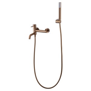 MONZA SINGLE-LEVER BATHTUB FAUCET BRUSHED ROSE GOLD MONZA SINGLE-LEVER BATHTUB FAUCET BRUSHED ROSE GOLD