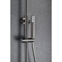 MONZA COLONNA DOCCIA MECCANICA MONOCOMANDO BLACK GUN METAL