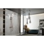 MONZA MECHANICAL SINGLE-LEVER SHOWER COLUMN BRUSHED ROSE GOLD