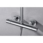 MONZA CHROME THERMOSTATIC SHOWER COLUMN