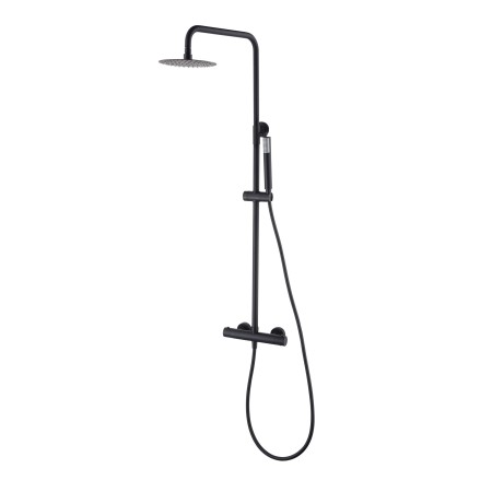 MONZA THERMOSTATIC SHOWER COLUMN MATTE BLACK