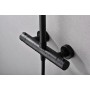 MONZA THERMOSTATIC SHOWER COLUMN MATTE BLACK