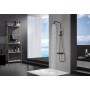 MONZA THERMOSTATIC SHOWER COLUMN MATTE BLACK