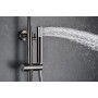 MONZA COLONNA DOCCIA TERMOSTATICA BLACK GUN METAL