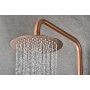 MONZA BRUSHED ROSE GOLD THERMOSTATIC SHOWER COLUMN