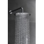 MONZA BUILT-IN SHOWER KIT WITH DIVERTER WITH SHOWERHEAD AND CHROME HANDSHOWER