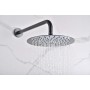 MONZA BUILT-IN SHOWER KIT WITH DIVERTER WITH SHOWERHEAD AND BLACK GUN METAL HANDSHOWER