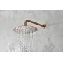 MONZA BUILT-IN SHOWER KIT WITH DIVERTER WITH BRUSHED ROSE GOLD SOFFIONE AND HAND SHOWER