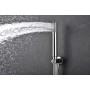 MONZA KIT DOCCIA A INCASSO CON DEVIATORE TERMOSTATICO CON SOFFIONE E DOCCETTA CROMO