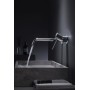 MONZA WALL-MOUNTED SINGLE-LEVER BASIN MIXER WITH BUILT-IN PART CHROME