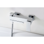 PISA EXTERNAL BATHTUB MIXER WITH SUPPORT AND HANDSHOWER