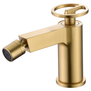 OLIMPO MISCELATORE BIDET SENZA SCARICO ORO SPAZZOLATO