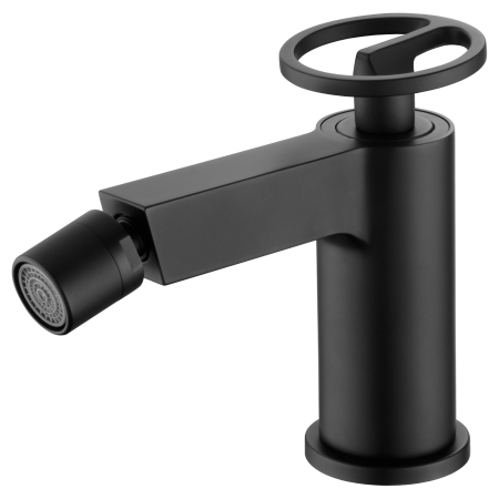 OLIMPO BLACK MATT BIDET MIXER WITHOUT DRAIN