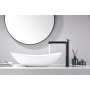 OLIMPO MISCELATORE LAVABO ALTO SENZA SCARICO NERO MATT