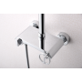 OLIMPO SINGLE-LEVER SHOWER COLUMN CHROME