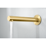 OLIMPO WALL-MOUNTED BASIN MIXER WITH BUILT-IN PART BRUSHED GOLD