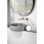 OLIMPO WALL-MOUNTED BASIN MIXER WITH BUILT-IN PART IN BRUSHED ROSE GOLD