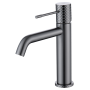 GENOVA MISCELATORE LAVABO SENZA SCARICO BLACK GUN METAL