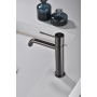 GENOVA MISCELATORE LAVABO SENZA SCARICO BLACK GUN METAL