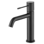 GENOVA BLACK MATTE BASIN MIXER WITHOUT DRAIN