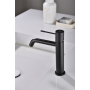 GENOVA MISCELATORE LAVABO SENZA SCARICO NERO OPACO