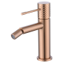 GENOVA MISCELATORE BIDET SENZA SCARICO ORO ROSA SPAZZOLATO
