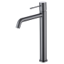 GENOVA HIGH BASIN MIXER WITHOUT DRAIN BLACK GUN METAL