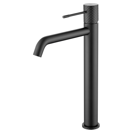 GENOVA MISCELATORE LAVABO ALTO SENZA SCARICO NERO MATT