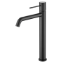 GENOVA MISCELATORE LAVABO ALTO SENZA SCARICO NERO MATT