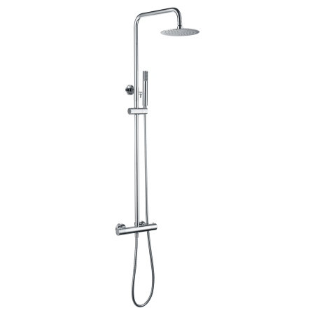 GENOVA CHROME THERMOSTATIC SHOWER COLUMN