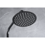 GENOVA BLACK GUN THERMOSTATIC SHOWER COLUMN METAL