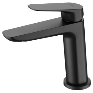 BELGICA SINGLE-LEVER BASIN MIXER WITHOUT DRAIN BLACK