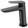 BELGICA SINGLE-LEVER BASIN MIXER WITHOUT DRAIN BLACK