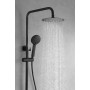 BELGICA MECHANICAL SHOWER COLUMN BLACK MATT FINISH