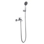 BELGICA MISCELATORE VASCA MONOCOMANDO CON KIT DOCCIA CROMATO