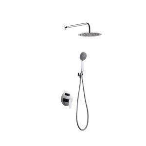 BELGICA SHOWER KIT SHOWER HEAD WITH MIXER WITH DIVERTER + HAND SHOWER