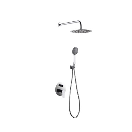 BELGICA KIT DOCCIA SOFFIONE CON MISCELATORE CON DEVIO + DOCCETTA