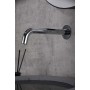 BELGICA WALL-MOUNTED SINGLE-LEVER BASIN MIXER WITH CHROME BUILT-IN PART