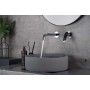 BELGICA WALL-MOUNTED SINGLE-LEVER BASIN MIXER WITH CHROME BUILT-IN PART